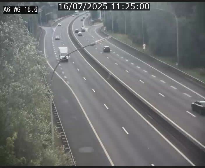 Traffic live webcam Luxembourg Aire de Capellen - A6 - BK 16.6 - direction Luxembourg/France/Allemagne