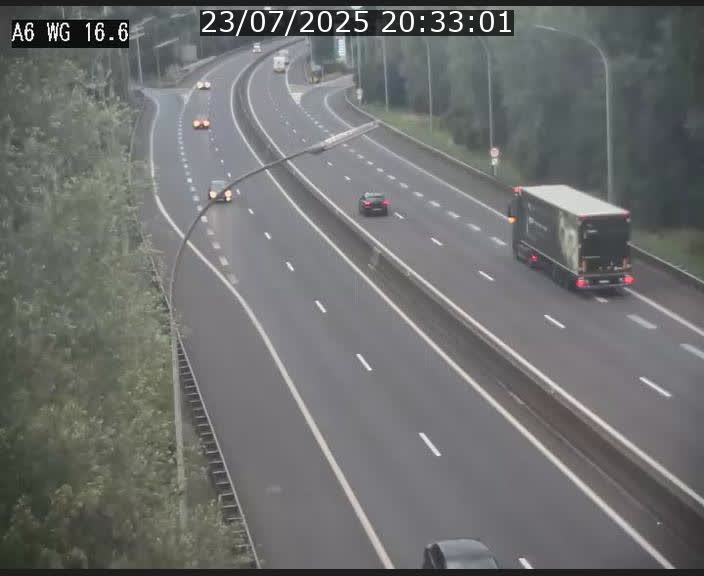 Traffic live webcam Luxembourg Aire de Capellen - A6 - BK 16.6 - direction Luxembourg/France/Allemagne