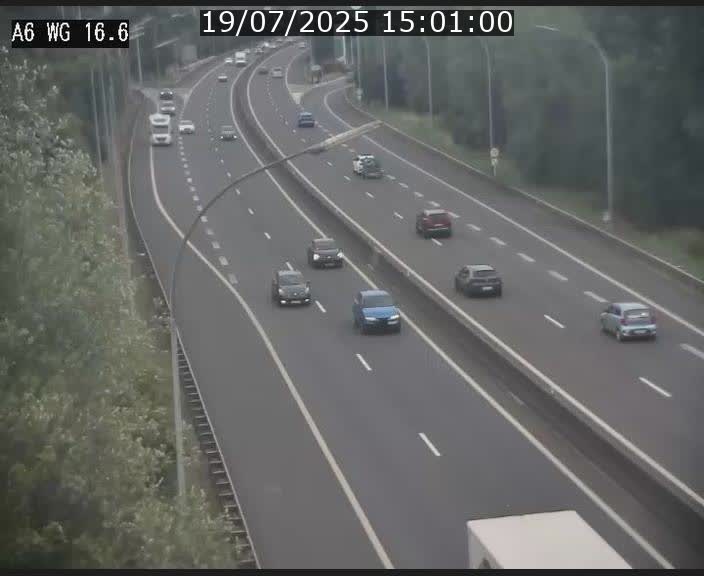 Traffic live webcam Luxembourg Aire de Capellen - A6 - BK 16.6 - direction Luxembourg/France/Allemagne