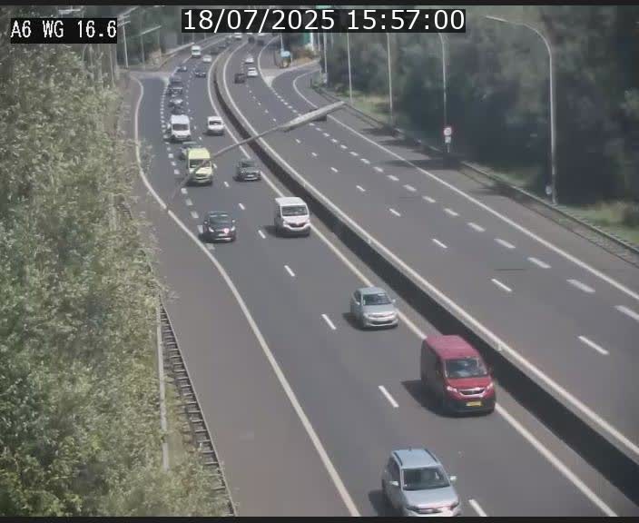 Traffic live webcam Luxembourg Aire de Capellen - A6 - BK 16.6 - direction Luxembourg/France/Allemagne
