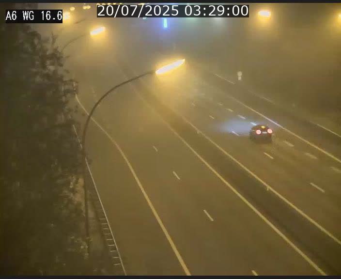 Traffic live webcam Luxembourg Aire de Capellen - A6 - BK 16.6 - direction Luxembourg/France/Allemagne