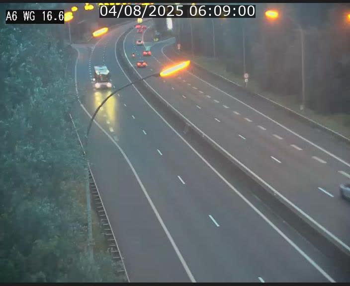 Traffic live webcam Luxembourg Aire de Capellen - A6 - BK 16.6 - direction Luxembourg/France/Allemagne