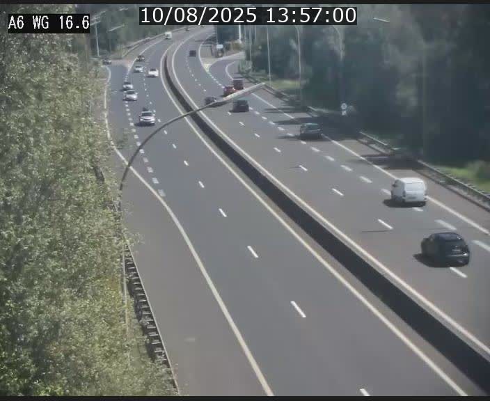 Traffic live webcam Luxembourg Aire de Capellen - A6 - BK 16.6 - direction Luxembourg/France/Allemagne