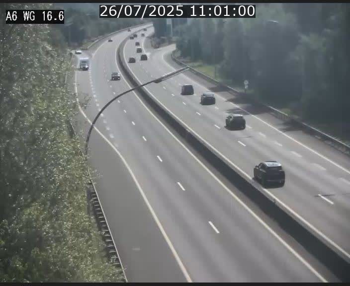 Traffic live webcam Luxembourg Aire de Capellen - A6 - BK 16.6 - direction Luxembourg/France/Allemagne