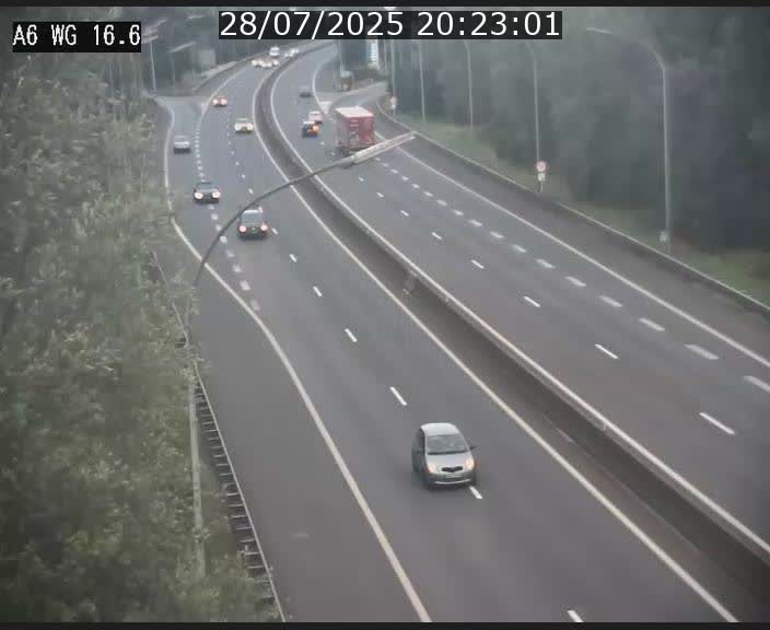 Traffic live webcam Luxembourg Aire de Capellen - A6 - BK 16.6 - direction Luxembourg/France/Allemagne