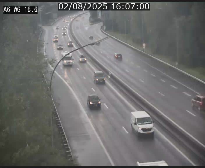 Traffic live webcam Luxembourg Aire de Capellen - A6 - BK 16.6 - direction Luxembourg/France/Allemagne