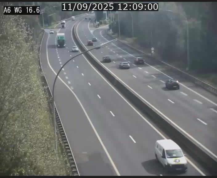 Traffic live webcam Luxembourg Aire de Capellen - A6 - BK 16.6 - direction Luxembourg/France/Allemagne