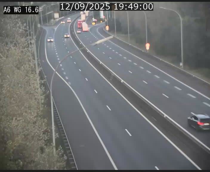Traffic live webcam Luxembourg Aire de Capellen - A6 - BK 16.6 - direction Luxembourg/France/Allemagne