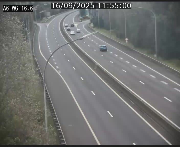 Traffic live webcam Luxembourg Aire de Capellen - A6 - BK 16.6 - direction Luxembourg/France/Allemagne
