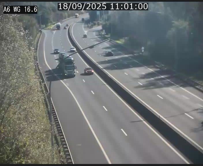 Traffic live webcam Luxembourg Aire de Capellen - A6 - BK 16.6 - direction Luxembourg/France/Allemagne