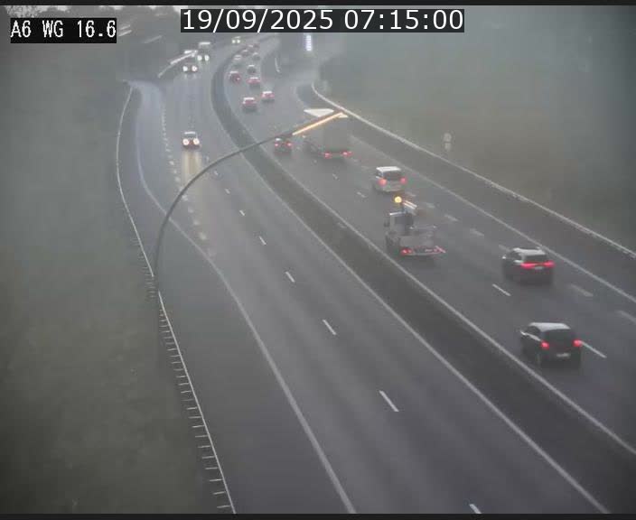 Traffic live webcam Luxembourg Aire de Capellen - A6 - BK 16.6 - direction Luxembourg/France/Allemagne