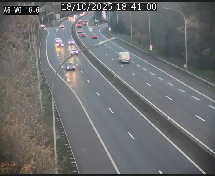 <h2>Traffic live webcam Luxembourg Aire de Capellen - A6 - BK 16.6 - direction Luxembourg/France/Allemagne</h2>