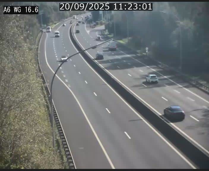 <h2>Traffic live webcam Luxembourg Aire de Capellen - A6 - BK 16.6 - direction Luxembourg/France/Allemagne</h2>