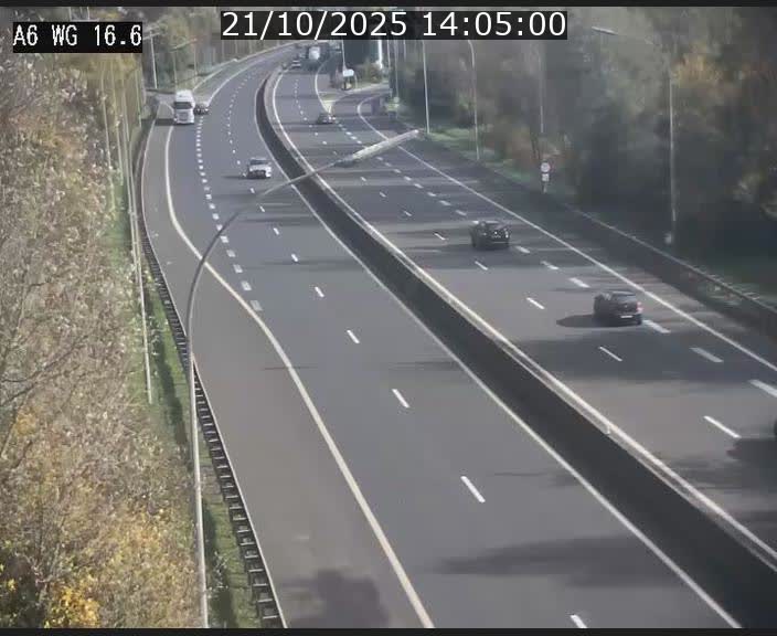 <h2>Traffic live webcam Luxembourg Aire de Capellen - A6 - BK 16.6 - direction Luxembourg/France/Allemagne</h2>