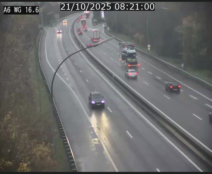 <h2>Traffic live webcam Luxembourg Aire de Capellen - A6 - BK 16.6 - direction Luxembourg/France/Allemagne</h2>