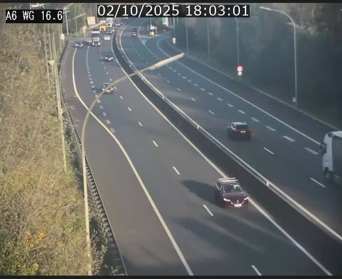 <h2>Traffic live webcam Luxembourg Aire de Capellen - A6 - BK 16.6 - direction Luxembourg/France/Allemagne</h2>