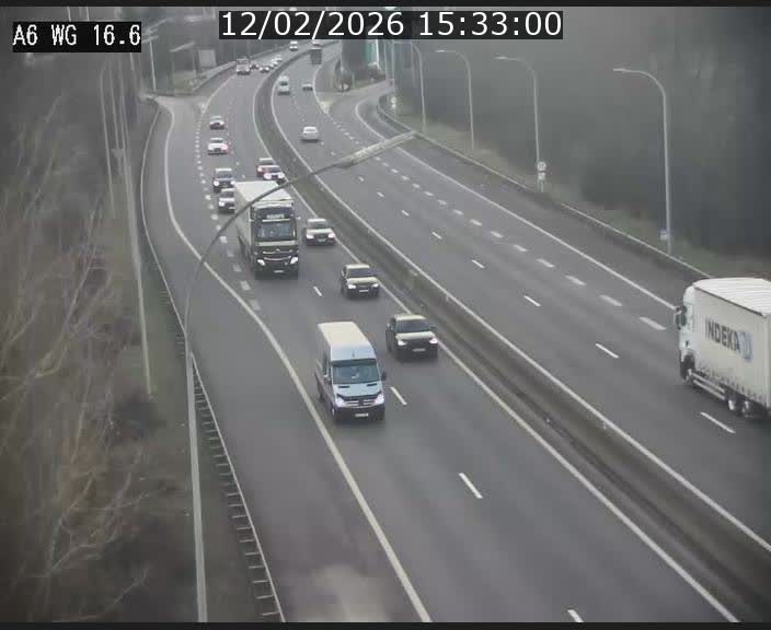 <h2>Traffic live webcam Luxembourg Aire de Capellen - A6 - BK 16.6 - direction Luxembourg/France/Allemagne</h2>