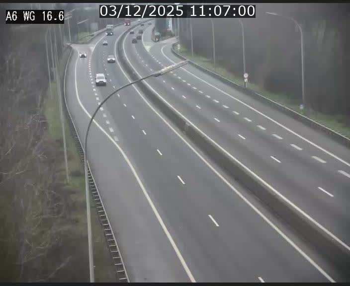 <h2>Traffic live webcam Luxembourg Aire de Capellen - A6 - BK 16.6 - direction Luxembourg/France/Allemagne</h2>