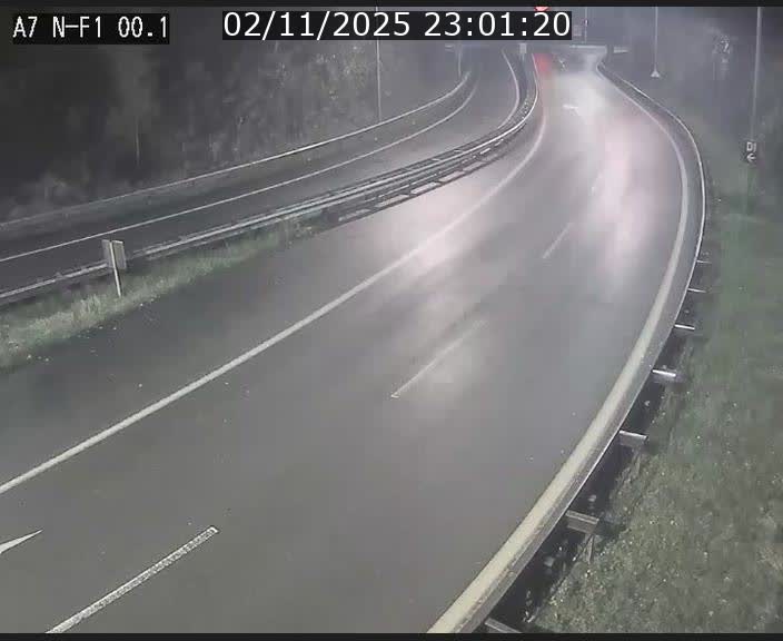 <h2>Webcam autoroute Luxembourg A7 située dans la sortie 1 Waldhof, vers la N11, avant le Tunnel Stafelter</h2>