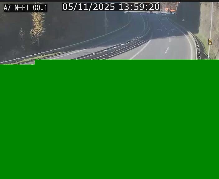 <h2>Webcam autoroute Luxembourg A7 située dans la sortie 1 Waldhof, vers la N11, avant le Tunnel Stafelter</h2>