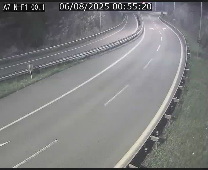 <h2>Webcam autoroute Luxembourg A7 située dans la sortie 1 Waldhof, vers la N11, avant le Tunnel Stafelter</h2>