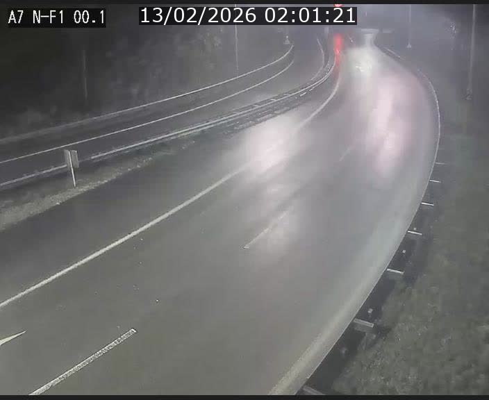 <h2>Webcam autoroute Luxembourg A7 située dans la sortie 1 Waldhof, vers la N11, avant le Tunnel Stafelter</h2>