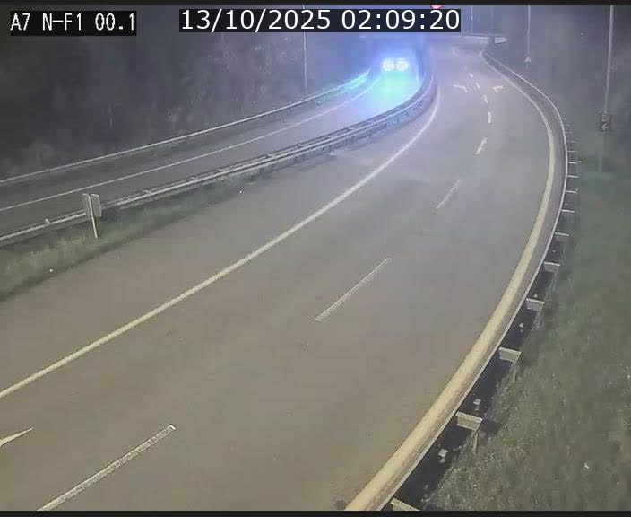 <h2>Webcam autoroute Luxembourg A7 située dans la sortie 1 Waldhof, vers la N11, avant le Tunnel Stafelter</h2>