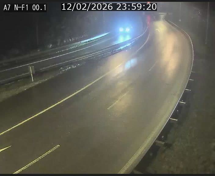 <h2>Webcam autoroute Luxembourg A7 située dans la sortie 1 Waldhof, vers la N11, avant le Tunnel Stafelter</h2>