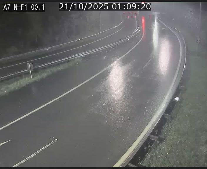 <h2>Webcam autoroute Luxembourg A7 située dans la sortie 1 Waldhof, vers la N11, avant le Tunnel Stafelter</h2>