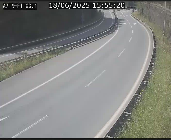 <h2>Webcam autoroute Luxembourg A7 située dans la sortie 1 Waldhof, vers la N11, avant le Tunnel Stafelter</h2>