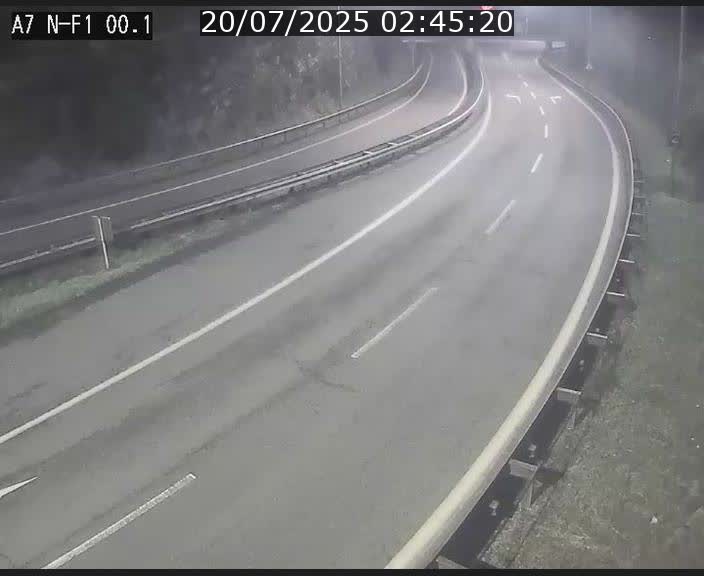 <h2>Webcam autoroute Luxembourg A7 située dans la sortie 1 Waldhof, vers la N11, avant le Tunnel Stafelter</h2>