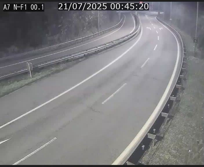 <h2>Webcam autoroute Luxembourg A7 située dans la sortie 1 Waldhof, vers la N11, avant le Tunnel Stafelter</h2>