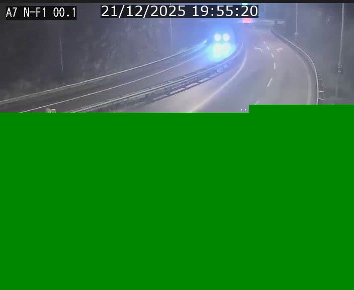 <h2>Webcam autoroute Luxembourg A7 située dans la sortie 1 Waldhof, vers la N11, avant le Tunnel Stafelter</h2>