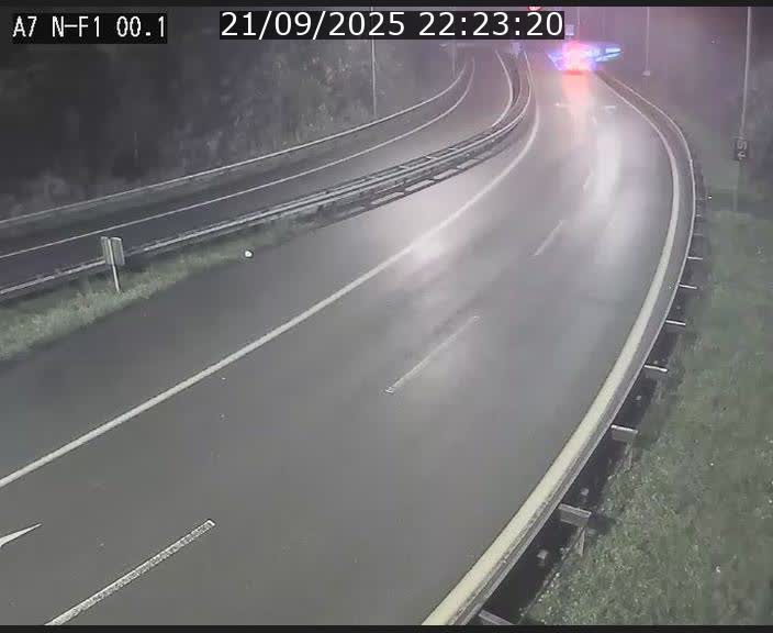 <h2>Webcam autoroute Luxembourg A7 située dans la sortie 1 Waldhof, vers la N11, avant le Tunnel Stafelter</h2>