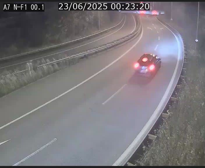 <h2>Webcam autoroute Luxembourg A7 située dans la sortie 1 Waldhof, vers la N11, avant le Tunnel Stafelter</h2>