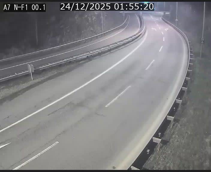 <h2>Webcam autoroute Luxembourg A7 située dans la sortie 1 Waldhof, vers la N11, avant le Tunnel Stafelter</h2>
