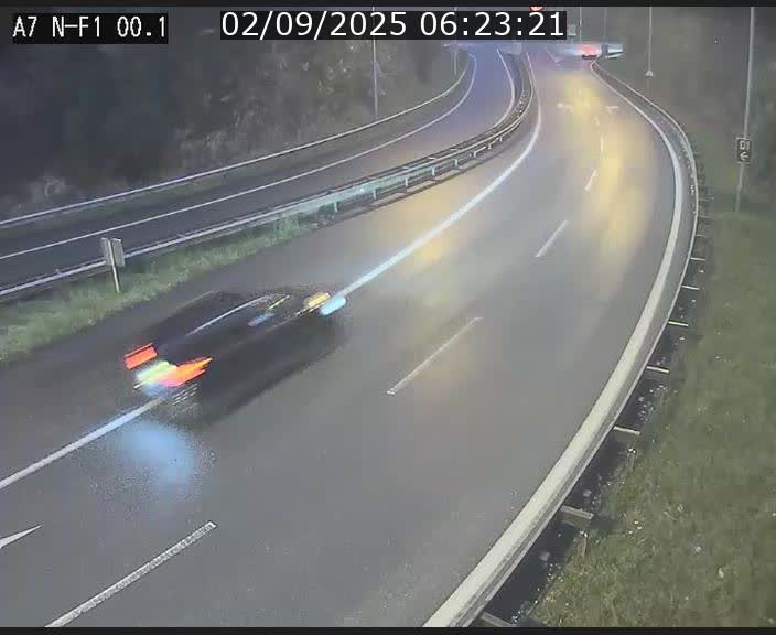 <h2>Webcam autoroute Luxembourg A7 située dans la sortie 1 Waldhof, vers la N11, avant le Tunnel Stafelter</h2>