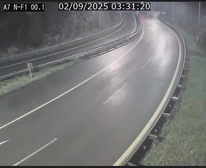 <h2>Webcam autoroute Luxembourg A7 située dans la sortie 1 Waldhof, vers la N11, avant le Tunnel Stafelter</h2>