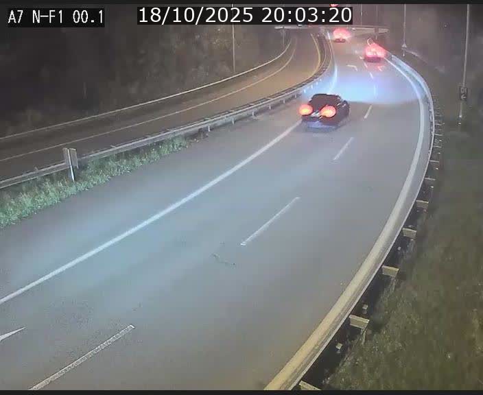 <h2>Webcam autoroute Luxembourg A7 située dans la sortie 1 Waldhof, vers la N11, avant le Tunnel Stafelter</h2>