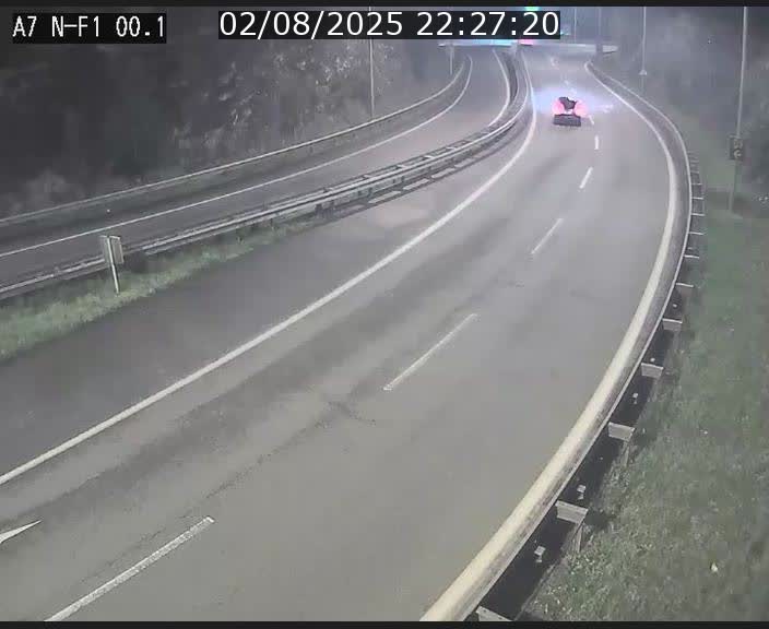 <h2>Webcam autoroute Luxembourg A7 située dans la sortie 1 Waldhof, vers la N11, avant le Tunnel Stafelter</h2>