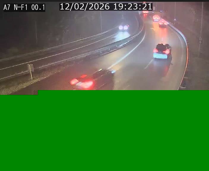<h2>Webcam autoroute Luxembourg A7 située dans la sortie 1 Waldhof, vers la N11, avant le Tunnel Stafelter</h2>