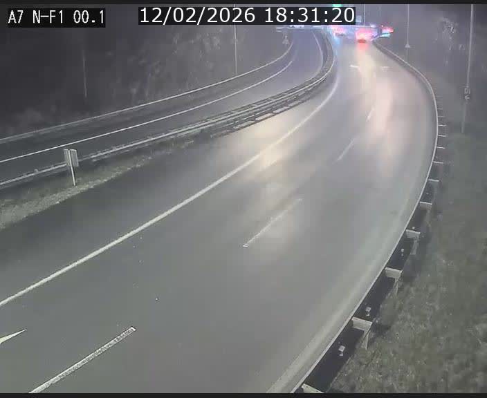 <h2>Webcam autoroute Luxembourg A7 située dans la sortie 1 Waldhof, vers la N11, avant le Tunnel Stafelter</h2>