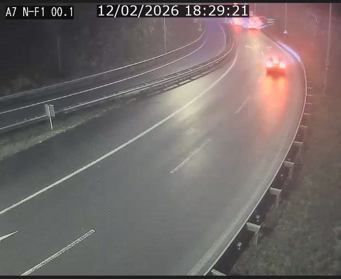 <h2>Webcam autoroute Luxembourg A7 située dans la sortie 1 Waldhof, vers la N11, avant le Tunnel Stafelter</h2>