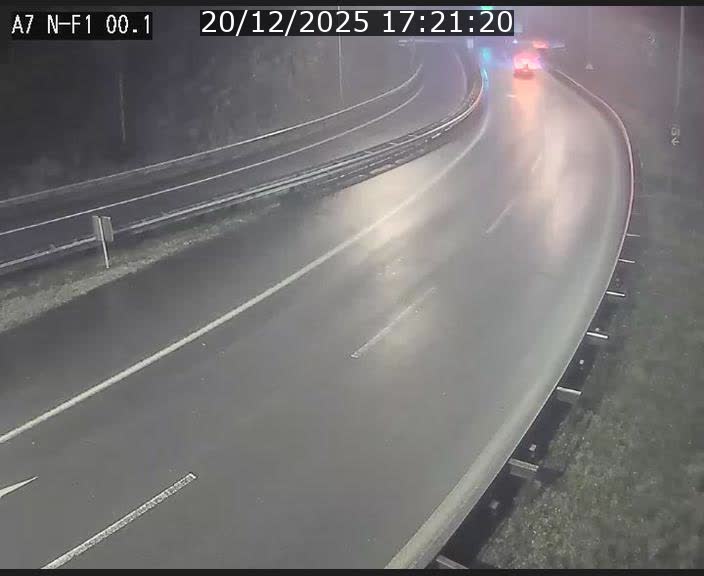 <h2>Webcam autoroute Luxembourg A7 située dans la sortie 1 Waldhof, vers la N11, avant le Tunnel Stafelter</h2>