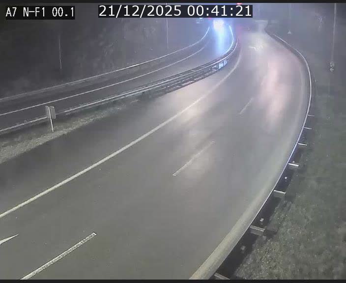 <h2>Webcam autoroute Luxembourg A7 située dans la sortie 1 Waldhof, vers la N11, avant le Tunnel Stafelter</h2>