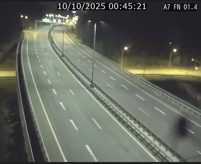 <h2>Caméra autoroute Luxembourg A7 - Tunnel Stafelter - direction Echangeur Grünewald</h2>
