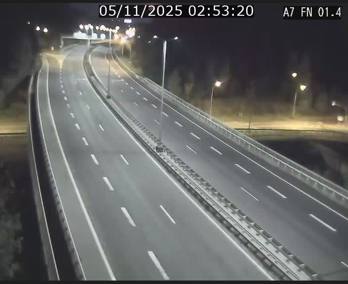 <h2>Caméra autoroute Luxembourg A7 - Tunnel Stafelter - direction Echangeur Grünewald</h2>