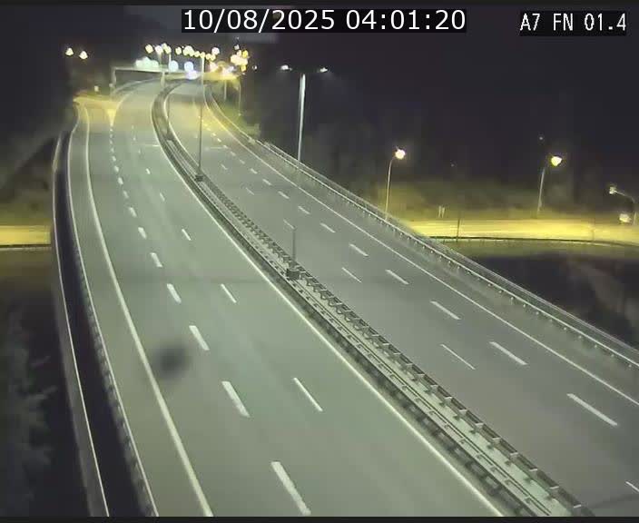 <h2>Caméra autoroute Luxembourg A7 - Tunnel Stafelter - direction Echangeur Grünewald</h2>
