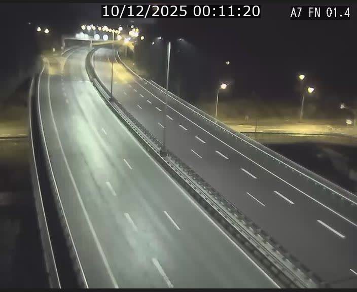 <h2>Caméra autoroute Luxembourg A7 - Tunnel Stafelter - direction Echangeur Grünewald</h2>