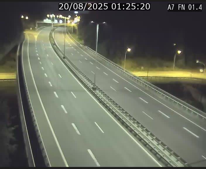 <h2>Caméra autoroute Luxembourg A7 - Tunnel Stafelter - direction Echangeur Grünewald</h2>